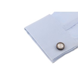 Mansetinööbid - kuldne rist tume